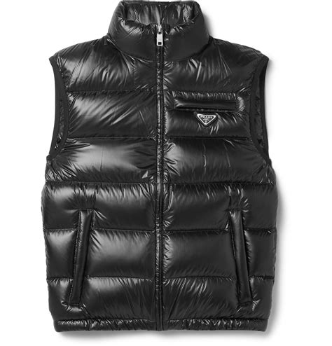 mens prada gilet|prada men's leather jacket.